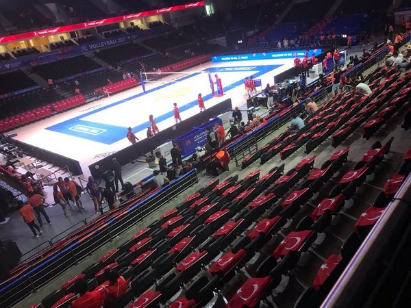 FIVB Volleyball Women's Nations League held at Ankara Stadium in Turkey.