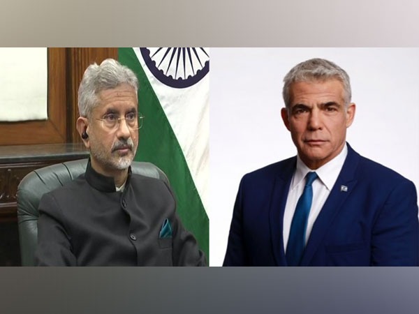 EAM Jaishankar and Israeli PM Yair Lapid 