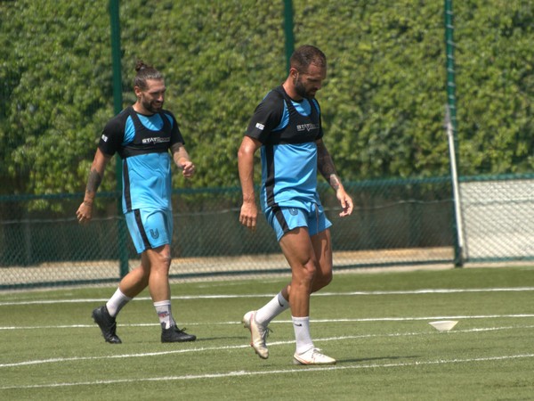 Luka Majcen (left) and Manzi