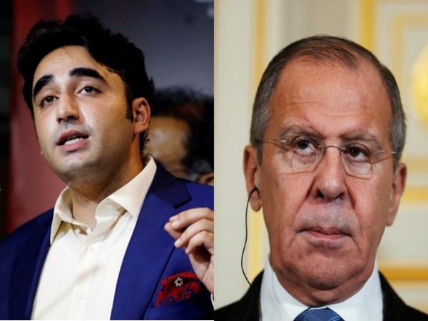 Foreign Minister Bilawal Bhutto Zardari and Russian Forign Minister Sergei Lavrov 