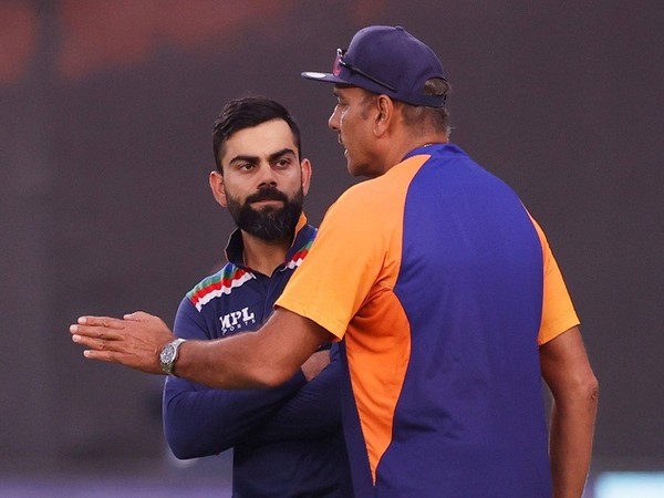 Virat Kohli and Ravi Shastri