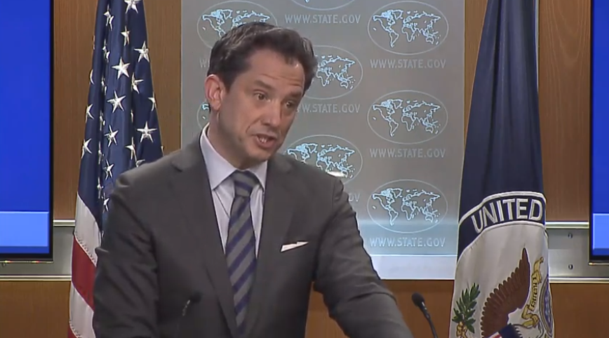Spokesperson of US Department of State, Robert Palladino