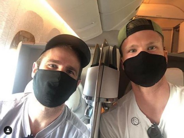 Kane Williamson with Jimmy Neesham (Photo/ Kane Williamson Instagram)