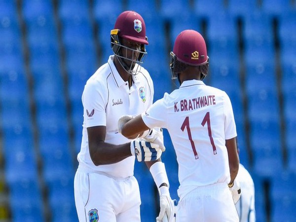 Kraigg Brathwaite and Jason Holder (Photo/ ICC Twitter)