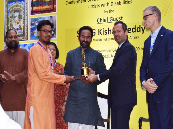Various specially-abled artists from all over the country were awarded a cash prize of Rs 50,000, a trophy and a certificate at the event.