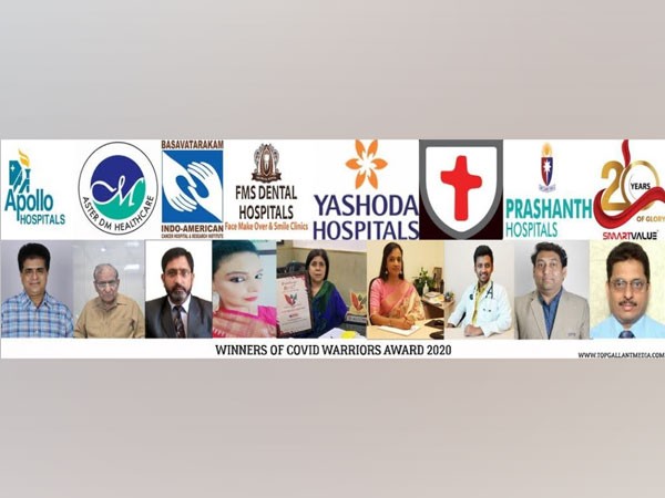 Winners of COVID Warriors Award 2020