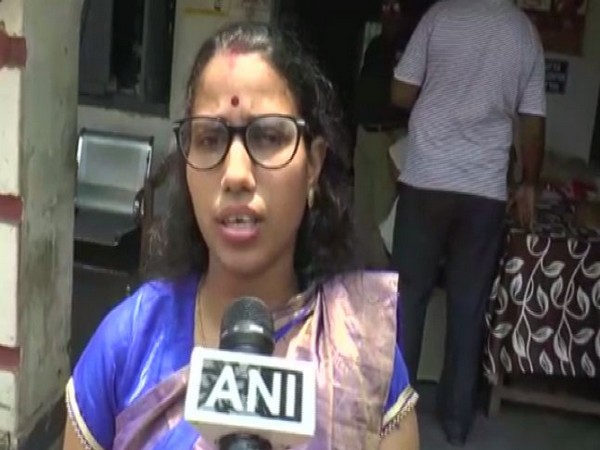 Sasmita Acharya in conversation with ANI on Sunday. Photo/ANI