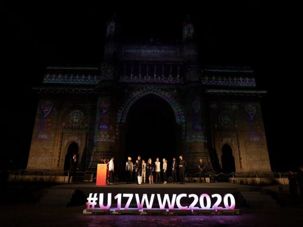 Sport Minister Kiren Rijiju and Praful Patel unveiling official emblem of FIFA U-17 Women's World Cup 2020 (Photo/ FIFA Women's World Cup Twitter) 