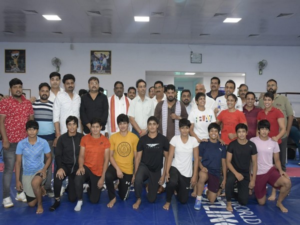 Some wrestlers who attended the trial and got selected. (Photo- WFI)