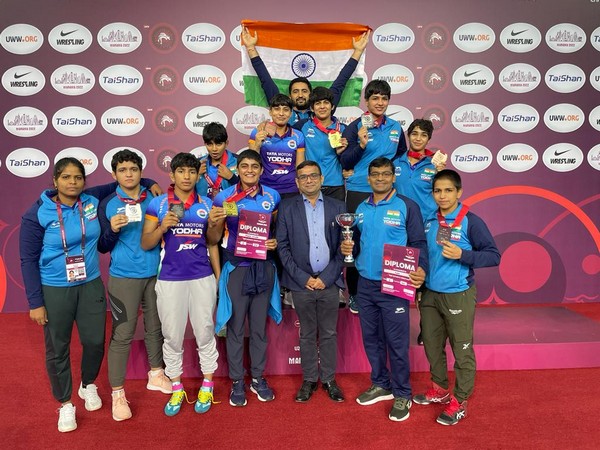 The Indian wrestlers made their country proud with their performances. (Photo- WFI)