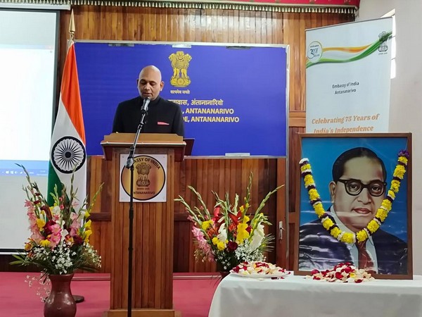 Indian Embassy in Antananarivo celebrates Mahaparinirvana Diwas on the occasion of 66th death anniversary of B R Ambedkar