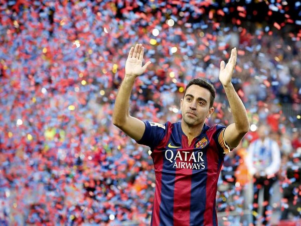 FC Barcelona midfielder Xavi Hernandez