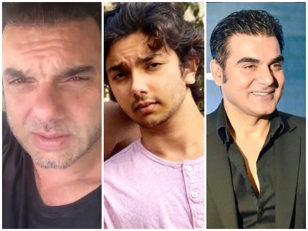 Sohail Khan, Nirvaan Khan and Arbaaz Khan (Image courtesy: Instagram)