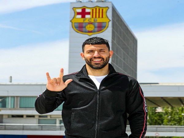 Argentine striker Sergio Aguero (Photo/ Barcelona Twitter)