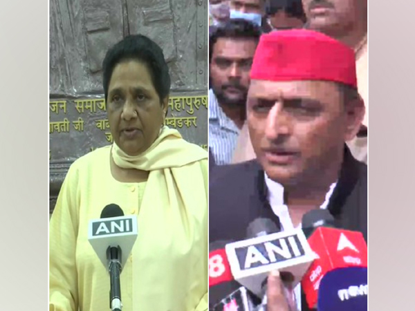 Bahujan Samaj Party (BSP) chief Mayawati and Samajwadi Party (SP) chief Akhilesh Yadav