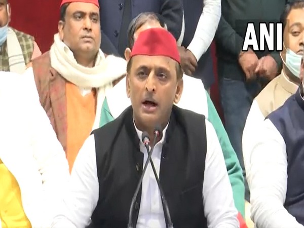 Samajwadi Party (SP) chief Akhilesh Yadav (Photo/ANI) 