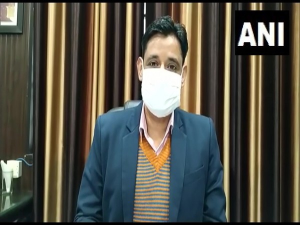 Hawaiian Singh, SDM Sriganganagar speaking to ANI on Monday. (Photo/ANI)