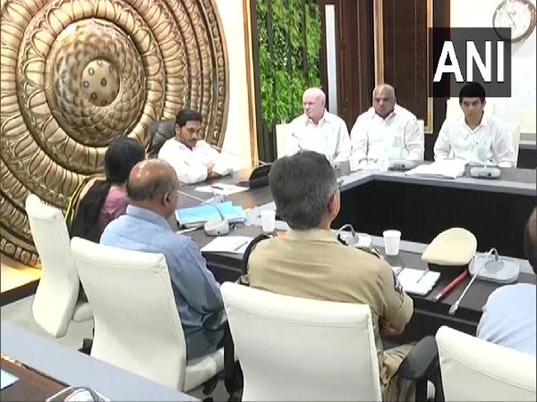 Andhra Pradesh Chief Minister YS Jaganmohan Reddy in a meeting here on Friday.