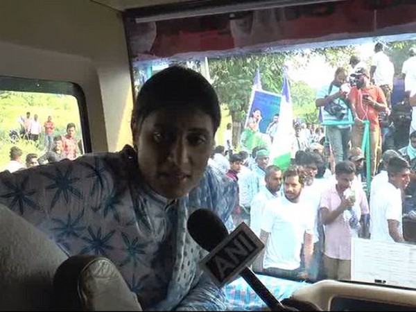 YSR Telangana founder YS Sharmila. (Photo/ANI)