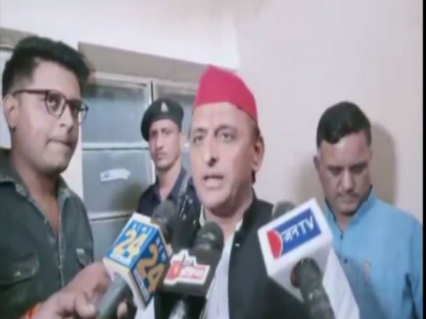 Samajwadi Party chief Akhilesh Yadav. (Photo/ ANI)