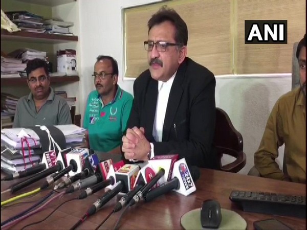 Anand Yagnik, advocate of farmers speaking to reporters in Ahmedabad, Gujarat on Friday. Photo/ANI