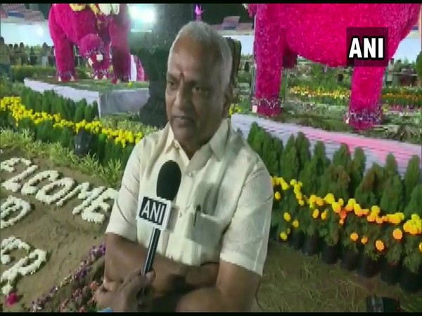 Puducherry Health and Tourism Minister Malladi Krishna Rao speaking to ANI in Yanam on Tuesday. Photo/ANI