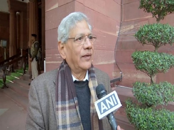 CPM leader Sitaram Yechury speaking to ANI on Saturday in New Delhi.