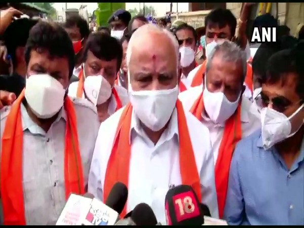 Karnataka Chief Minister BS Yediyurappa. (Photo/ANI)