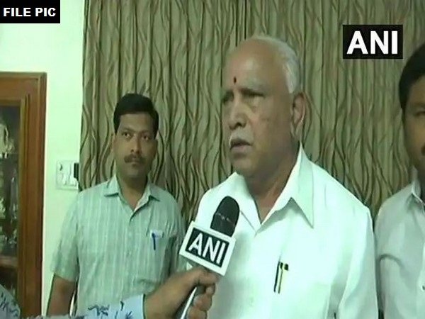 Karnataka Chief Minister BS Yediyurappa (File Photo/ANI)