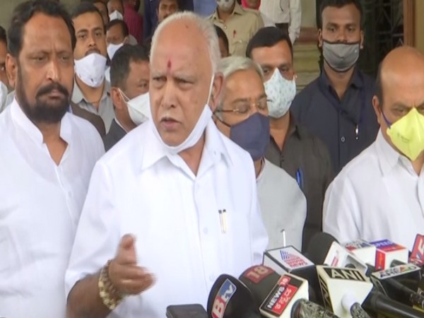 Karnataka Chief Minister BS Yediyurappa (Photo/ANI)
