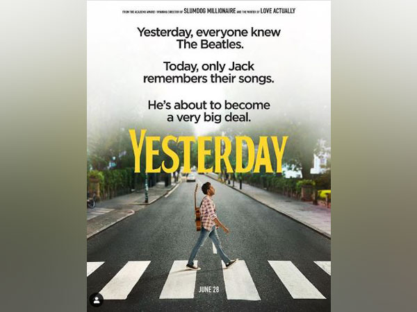 Poster of 'Yesterday' (Image Courtesy: Instagram)
