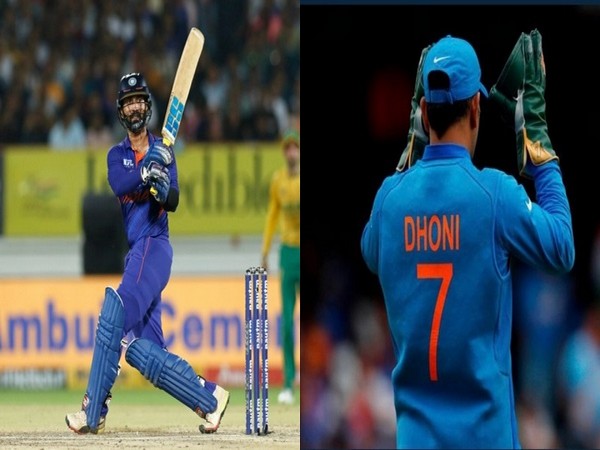 Dinesh Karthik, MS Dhoni (Photo: BCCI)