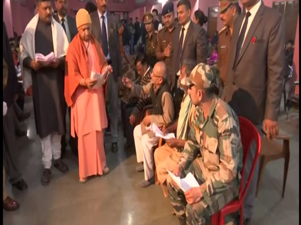 Uttar Pradesh Chief Minister Yogi Adityanath holds 'Janta Darbar'