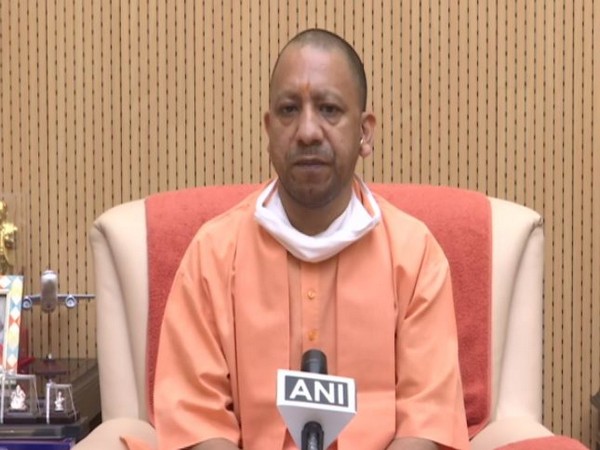 Uttar Pradesh Chief Minister Yogi Adityanath speaking to ANI in Lucknow on Saturday. Photo/ANI