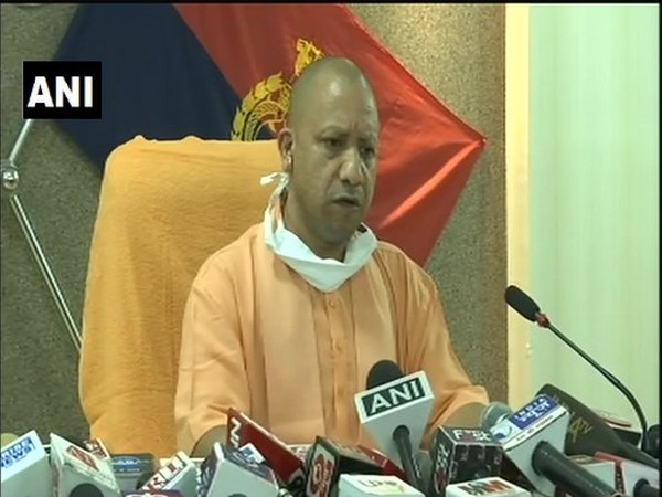 Uttar Pradesh Chief Minister, Yogi Adityanath, speaking to the media in Kanpur on Friday. Photo/ANI