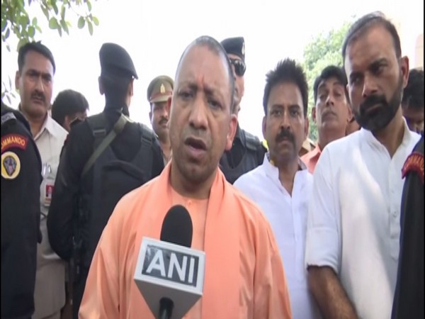 Chief Minister Yogi Adityanath talking to ANI on Friday. Photo/ANI