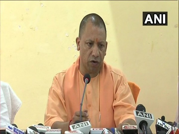 Uttar Pradesh Chief Minister Yogi Adityanath addressing a press conference in Sonbhadra on Sunday.