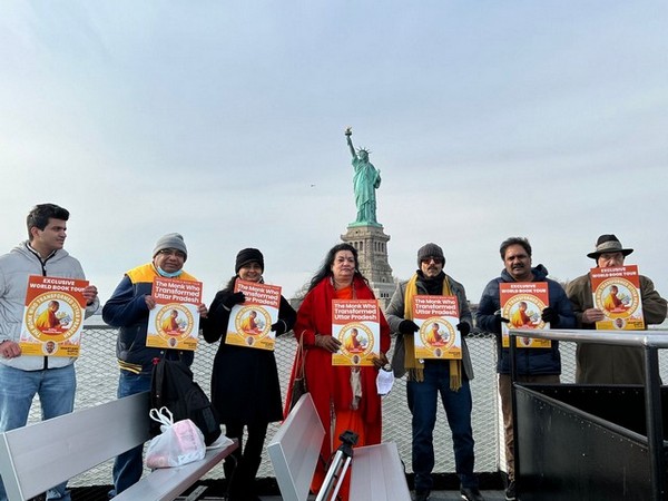 Book on UP CM Yogi Adityanath travels from east to west coast of America. 