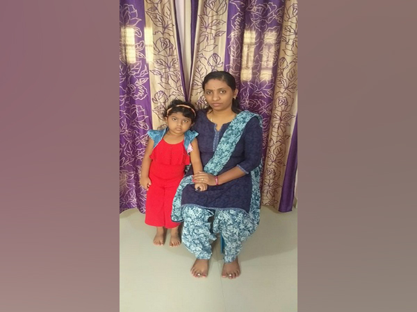 Baby Bhuvi Darshka with her mother. [Photo/ANI]