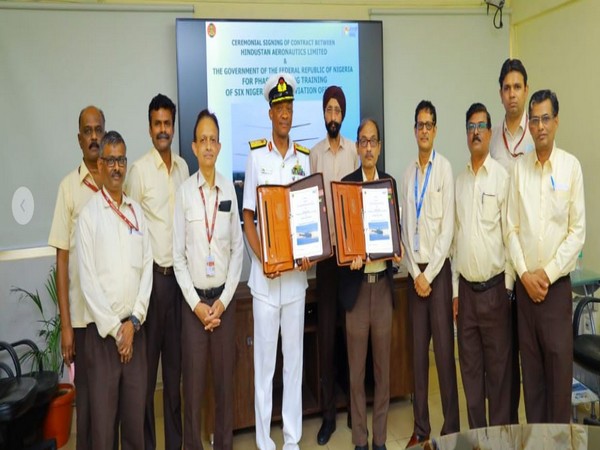 Hindustan Aeronautics Limited (HAL) signs a contract with Nigerian Army (Photo/ANI)