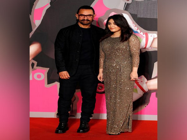 Zaira Wasim and Aamir Khan 