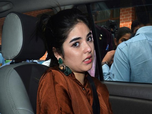 Former Bollywood actor Zaira Wasim (File photo) 