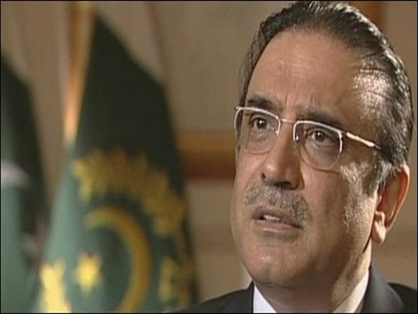 Pakistan former president Asif Ali Zardari (File pic)
