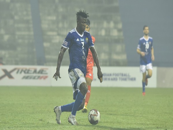 Real Kashmir's striker Lukman Adefemi (Photo/ I-League)