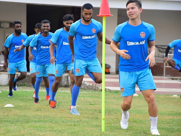 Gokulam Kerala FC players at pre-season training (Photo/ AIFF)