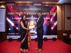 
      
      Dr Vrushali Saraswat was awarded Excellence in Wellness...
      
      