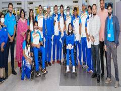 
      
      Paralympic Games: Indian shooters, archers arrive in Tokyo
      
      