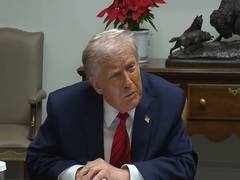 
      
      Trump urges Zelenskyy to be “realistic” on Ukraine elections
      
      