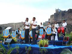 
      
      Hyderabad: IAF conducts symphony orchestra in Golconda Fort 
      
      