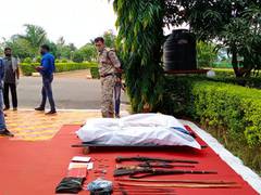 
      
      Bodies of 2 Naxals recovered after encounter in...
      
      